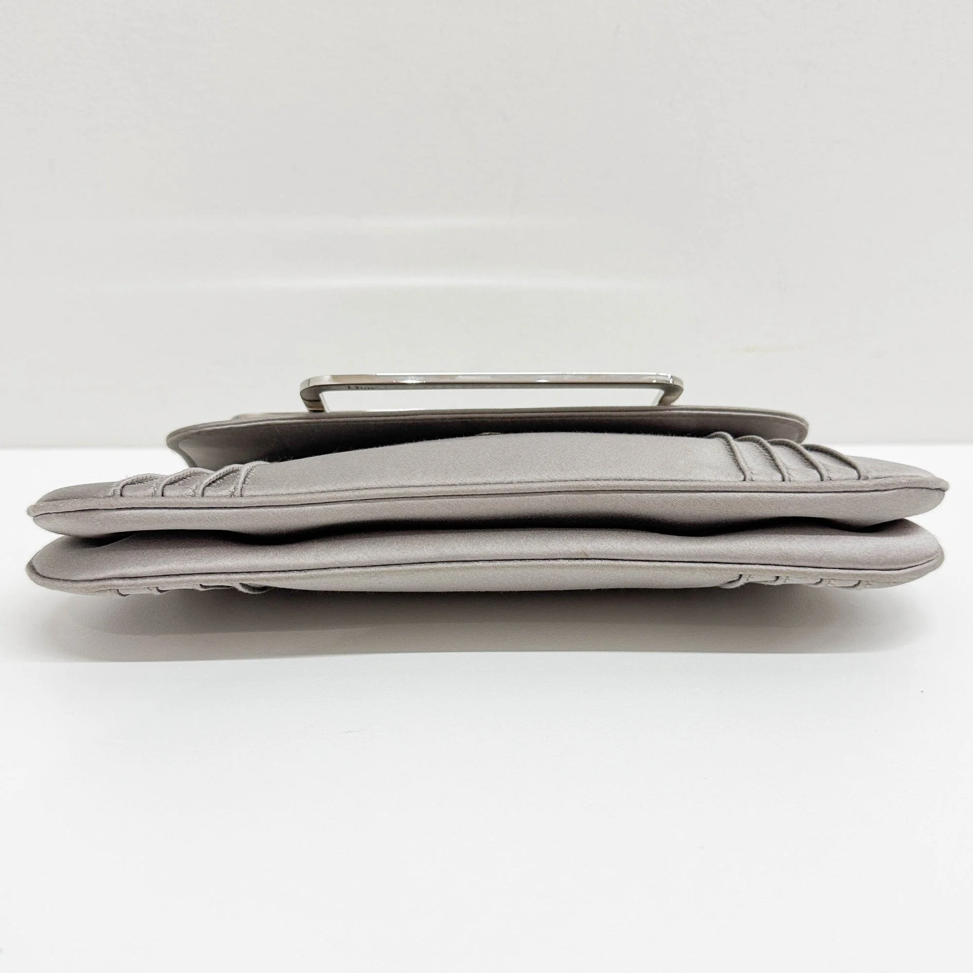 Silver Satin Two Way Bag - Image 7