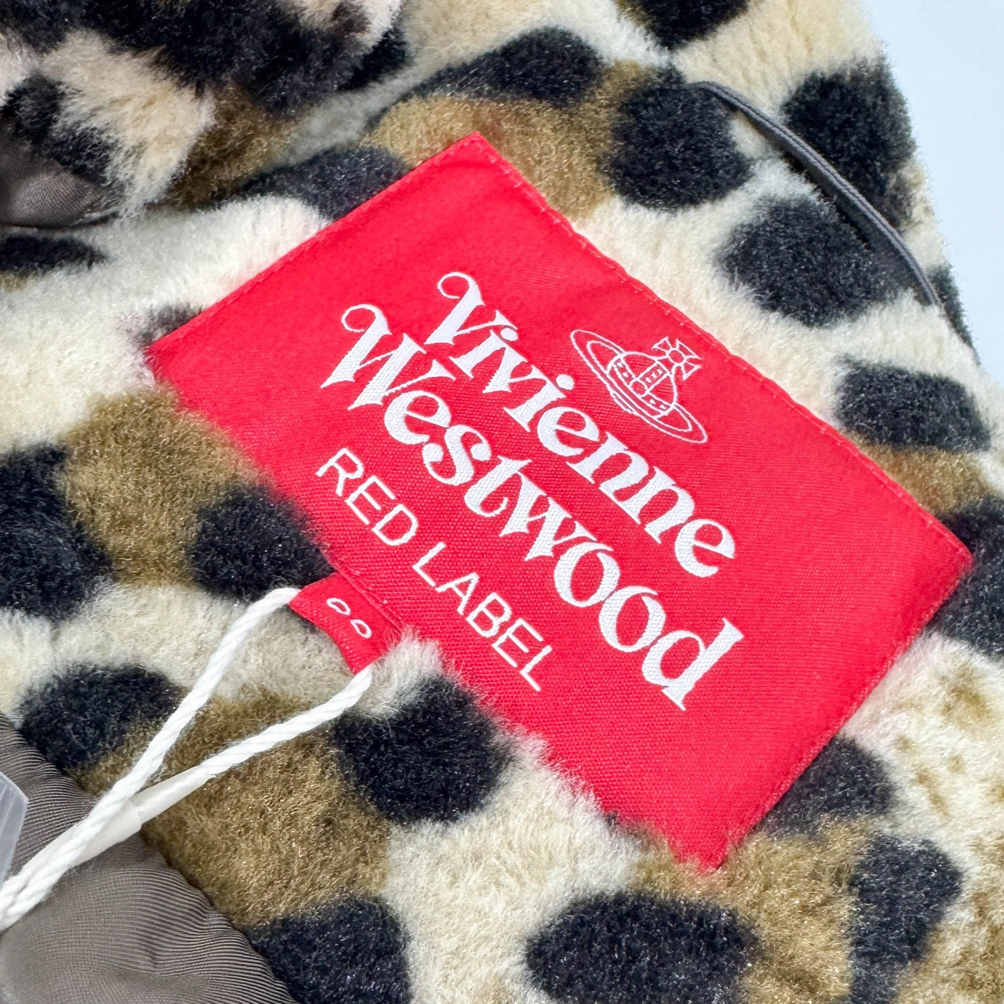 Size 00 Multicolor Leopard Print Polyester Coat - Image 9