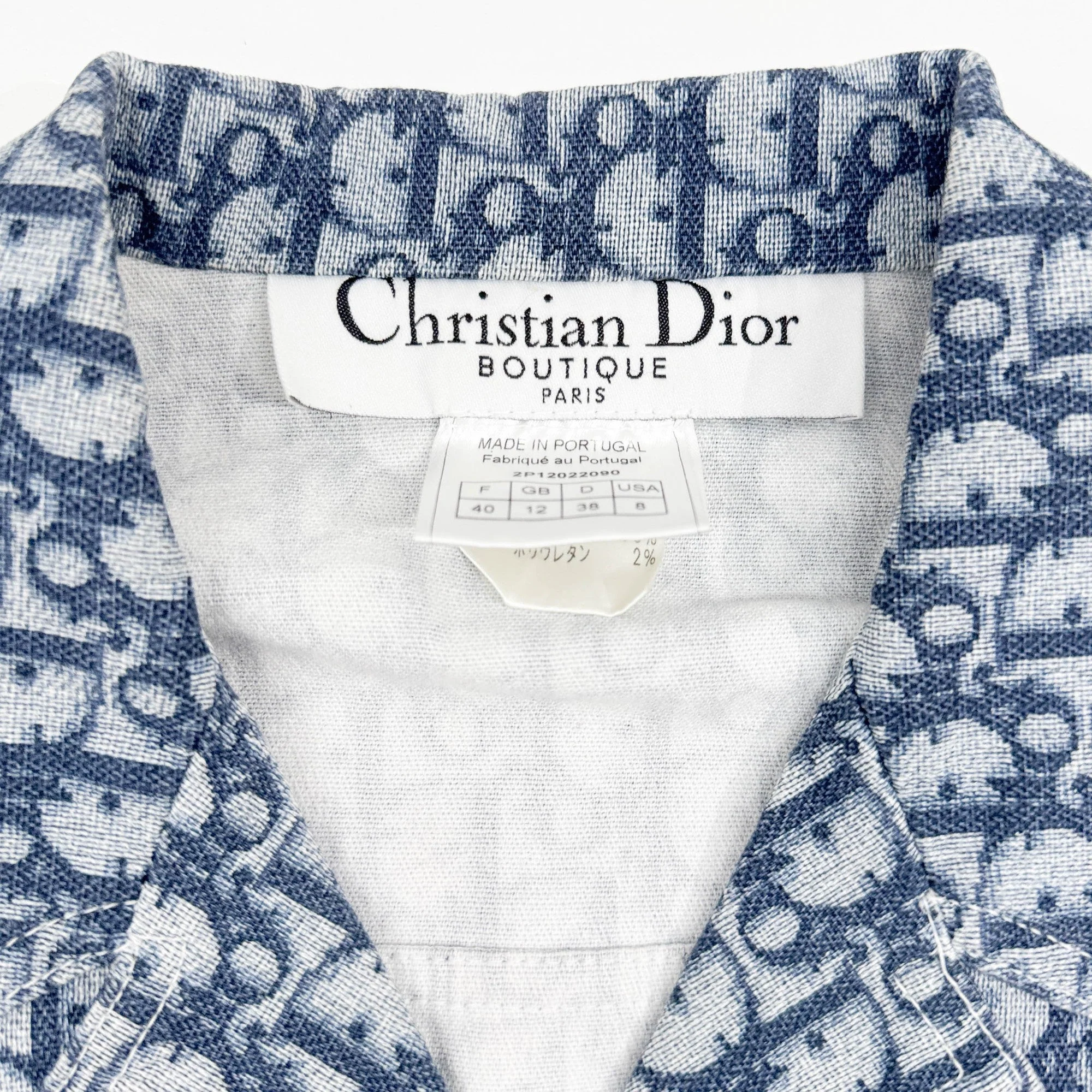 Size EU 40 Blue Trotter Cotton Jacket - Image 7