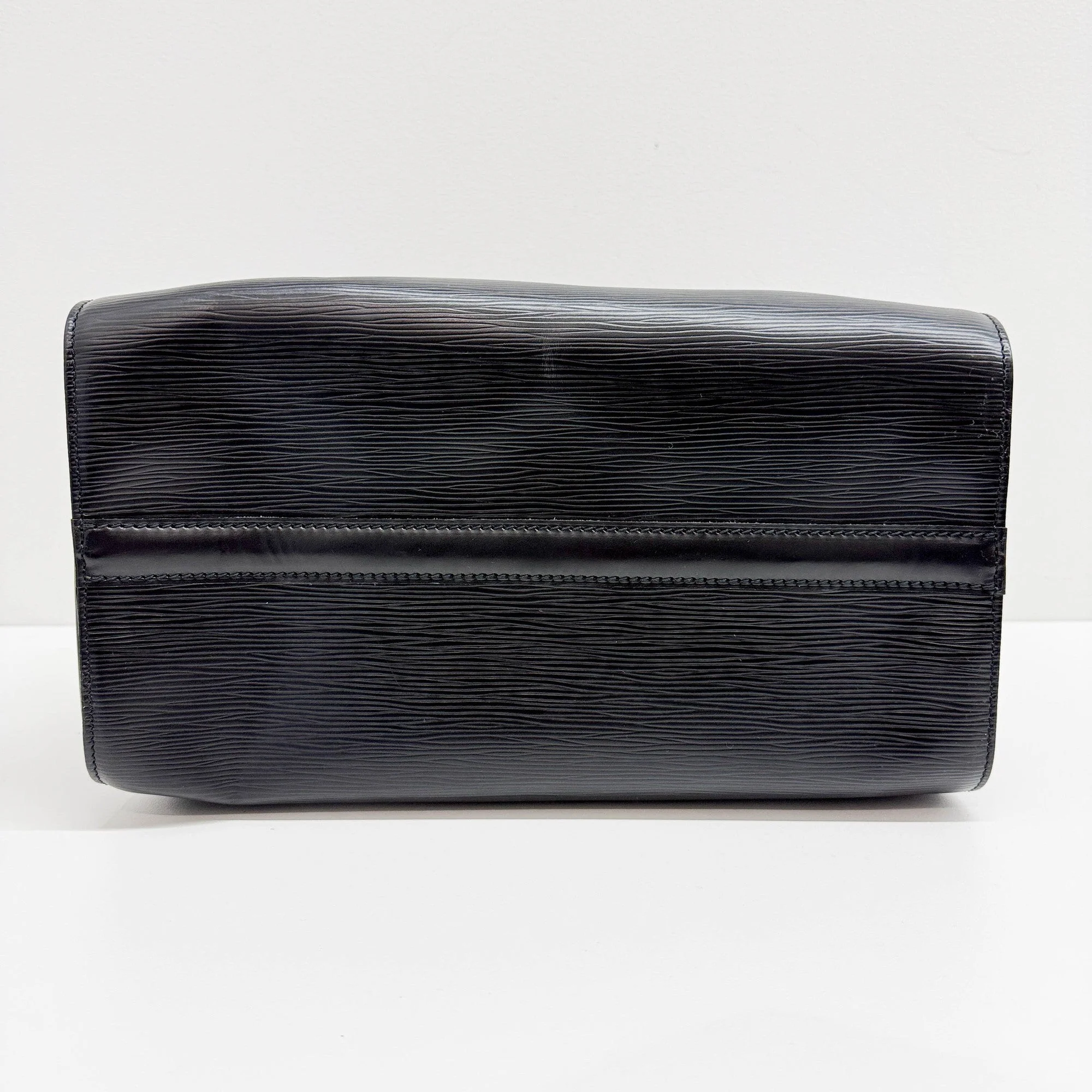 Speedy Black Epi Leather Hand Bag - Image 7