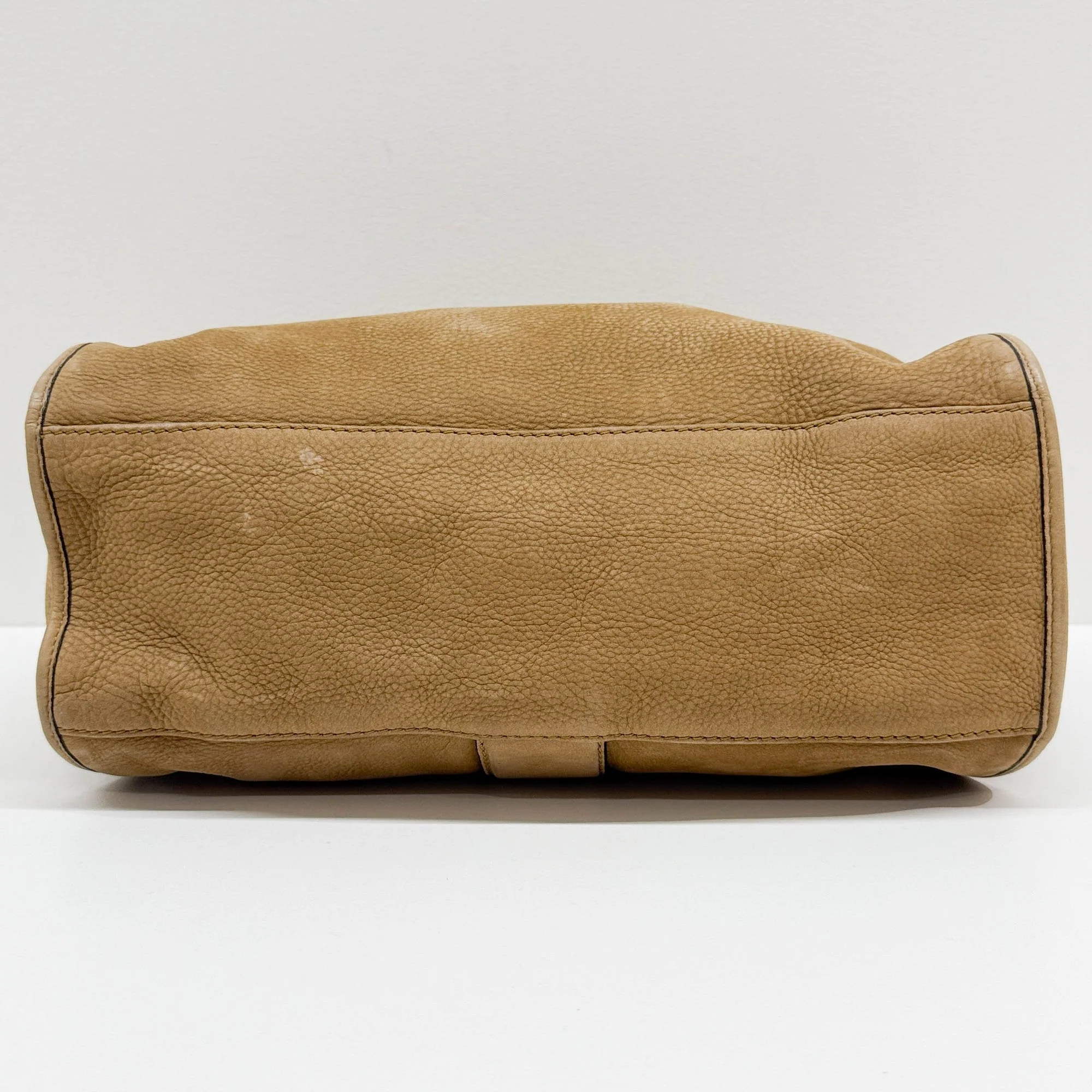 Stirrup Brown Leather Shoulder Bag - Image 7