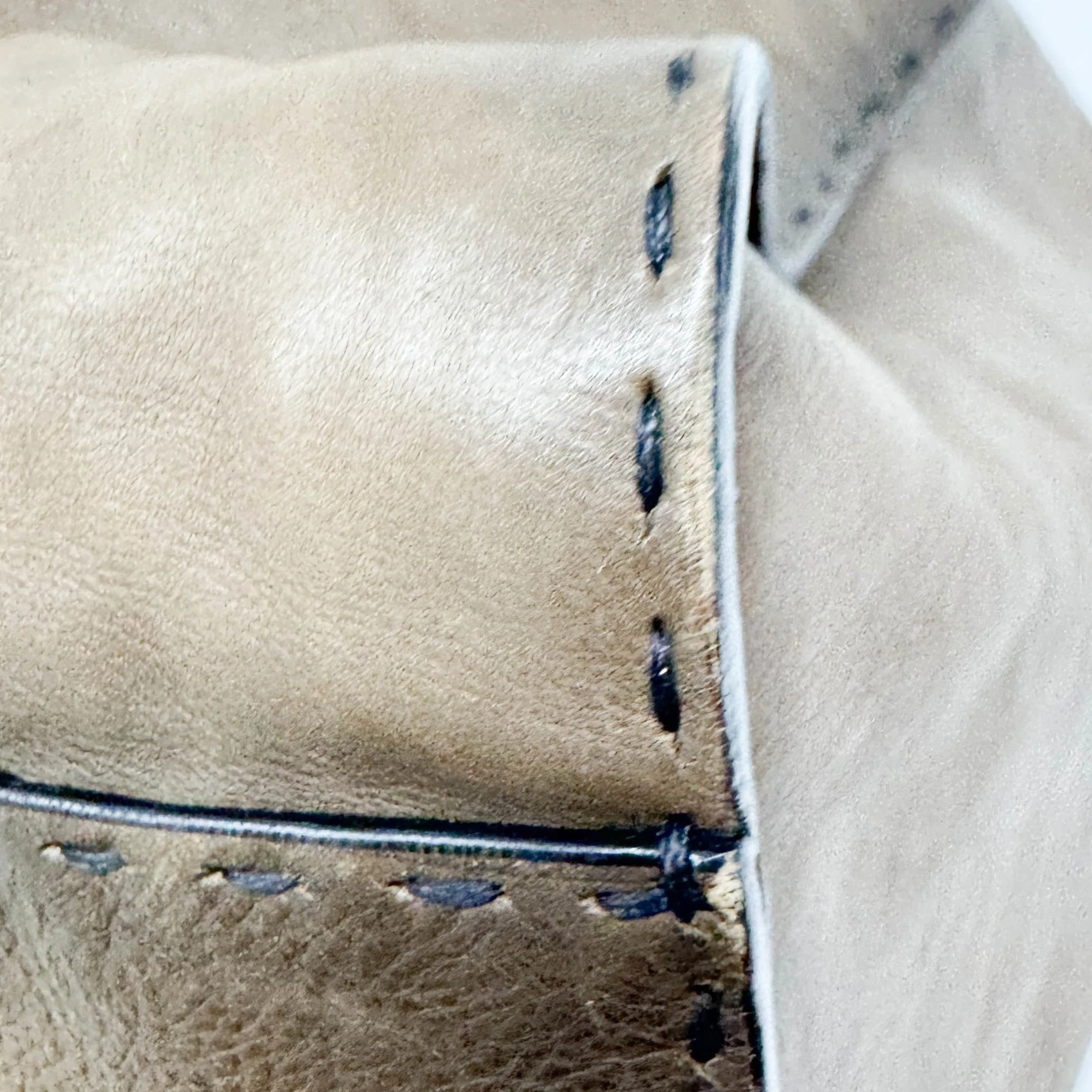 Stirrup Brwon Leather Shoulder Bag - Image 12