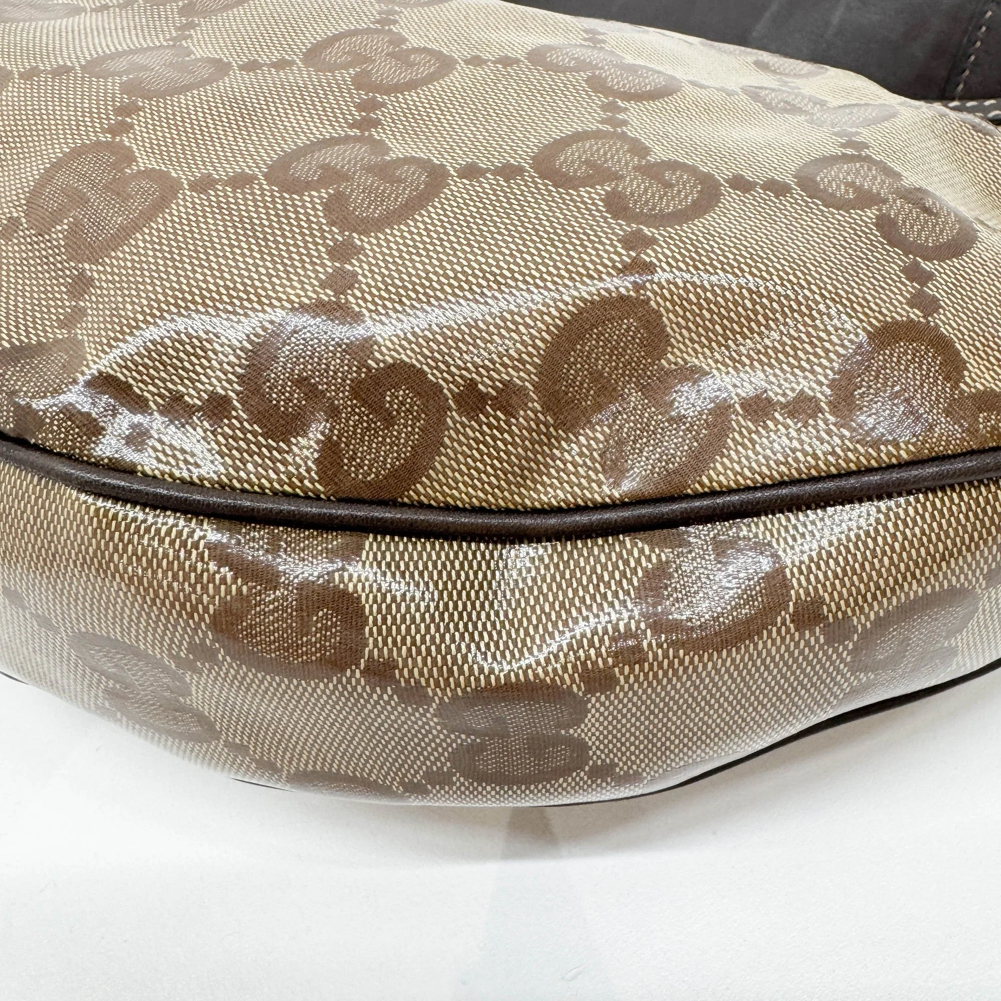 Tan Guccisima Leather Shoulder Bag - Image 16