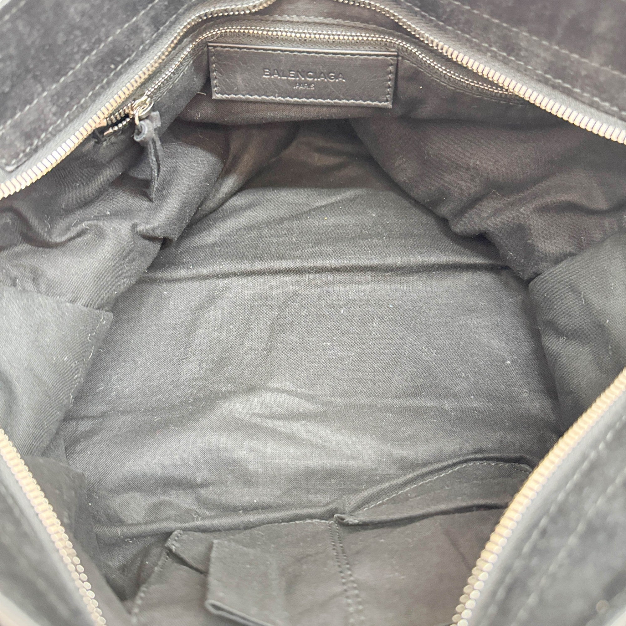 The City Black Fur Two Way Bag - Image 13