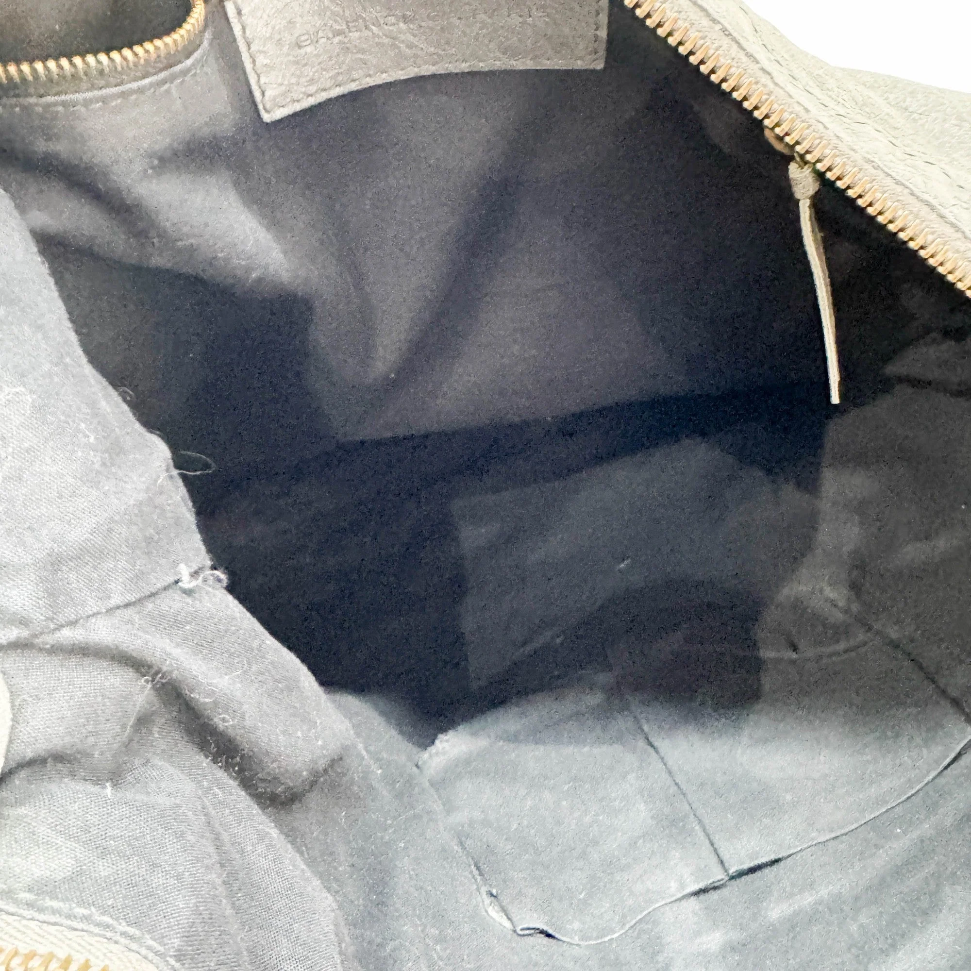 The Day Grey Lambskin Leather Hobo Shoulder Bag - Image 14