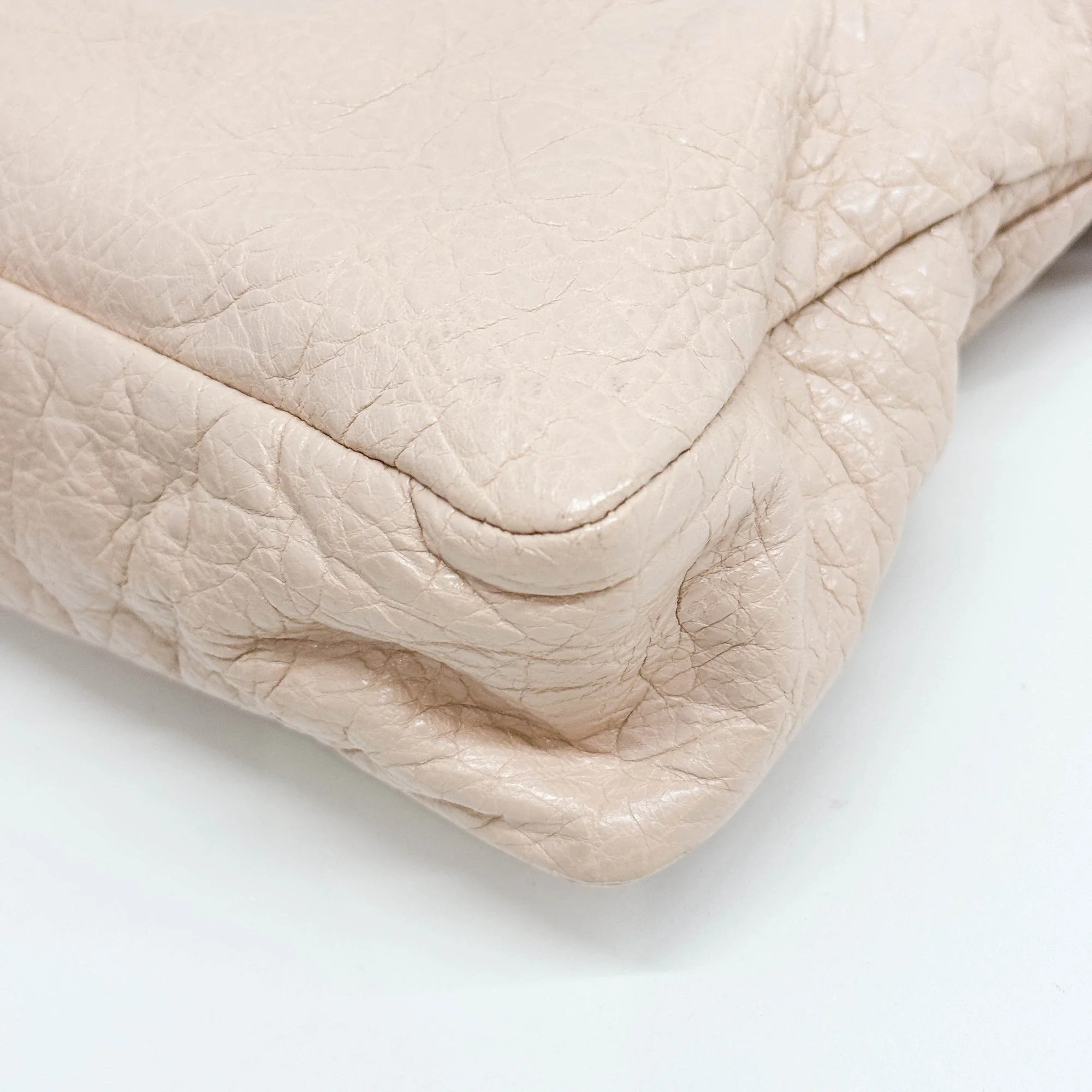 The First Pale Pink Leather Two Way Bag - Image 11
