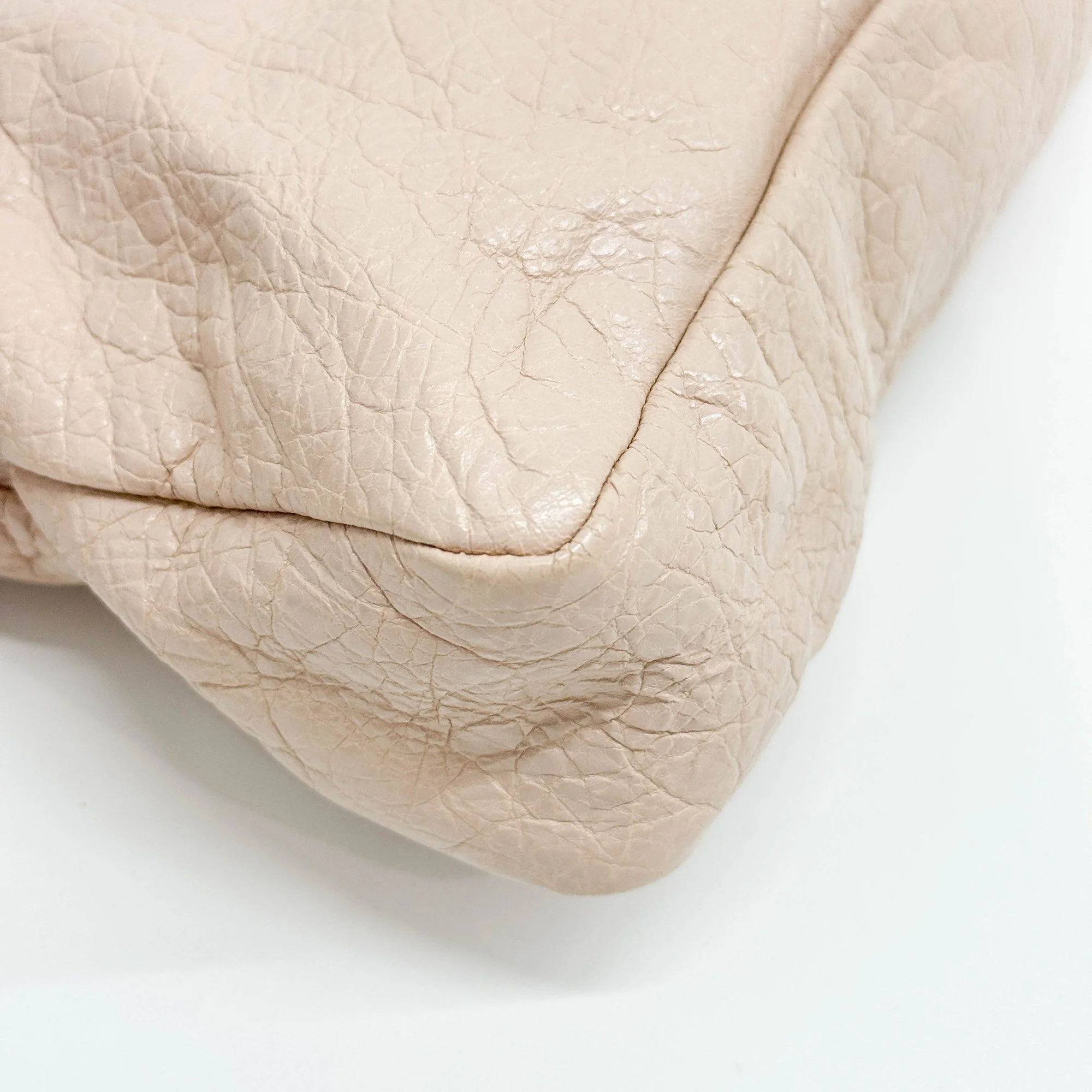 The First Pale Pink Leather Two Way Bag - Image 12