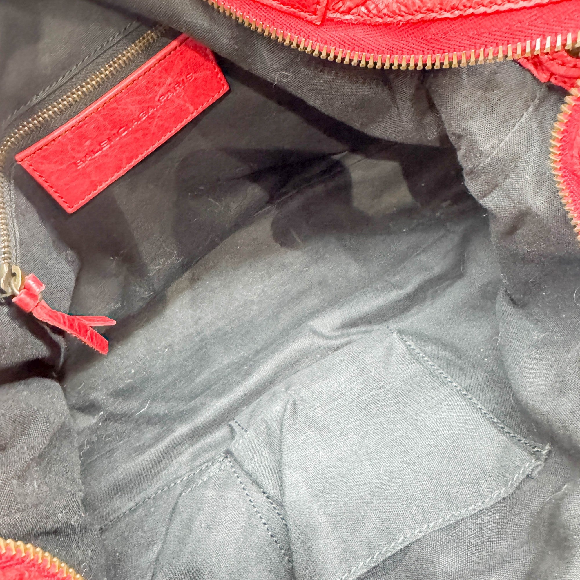 The First Red Leather Handle Bag - Image 13