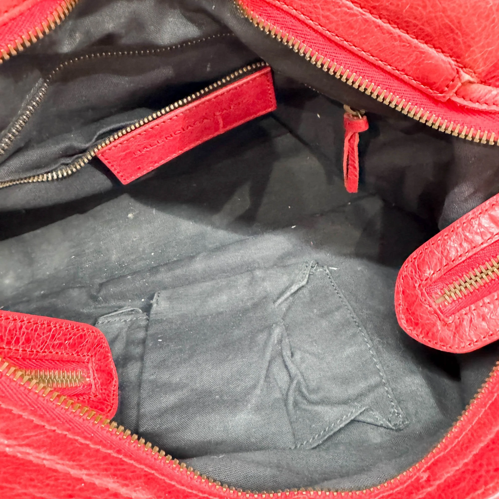 The First Red Leather Handle Bag - Image 13