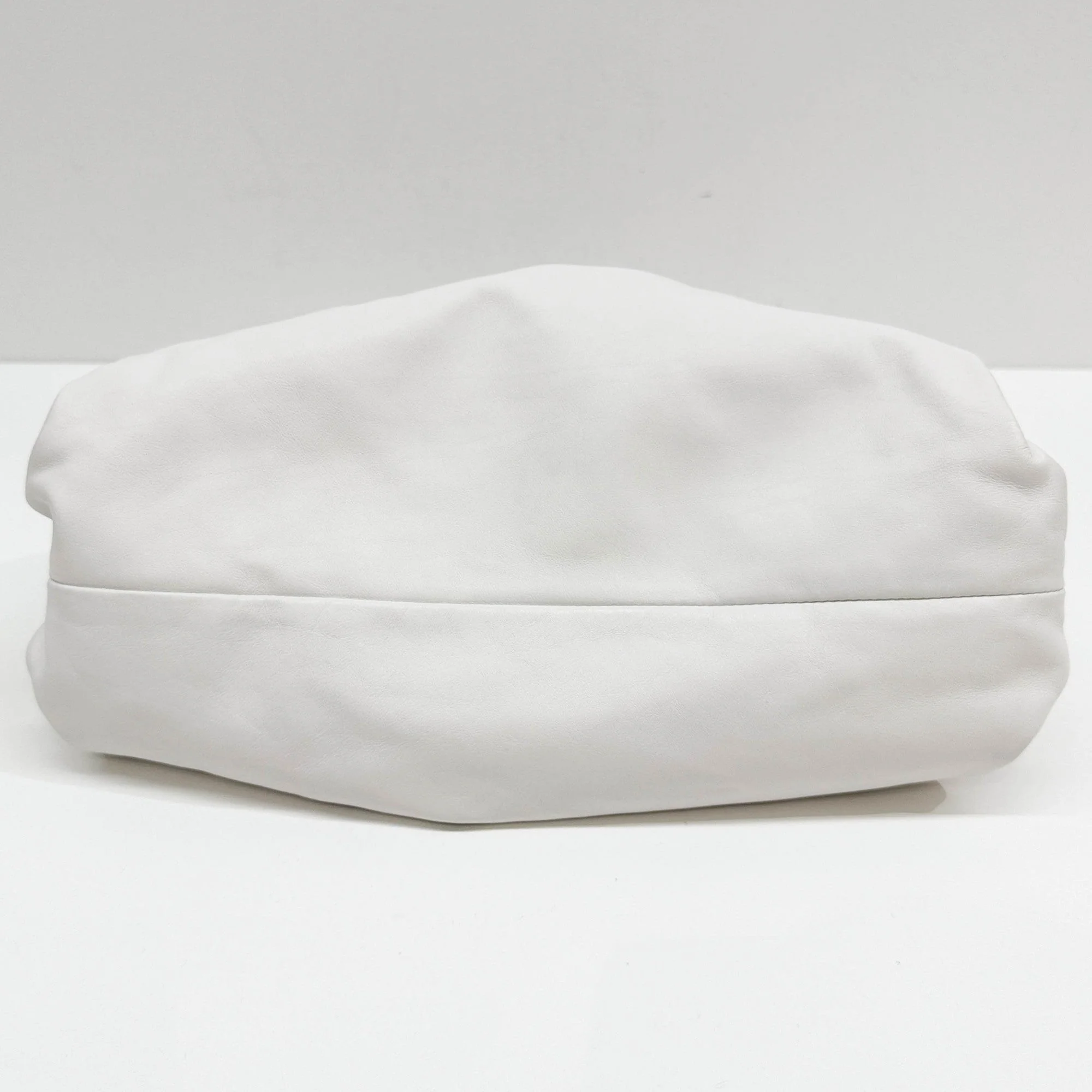 The Pouch White Leather Shoulder Bag - Image 8