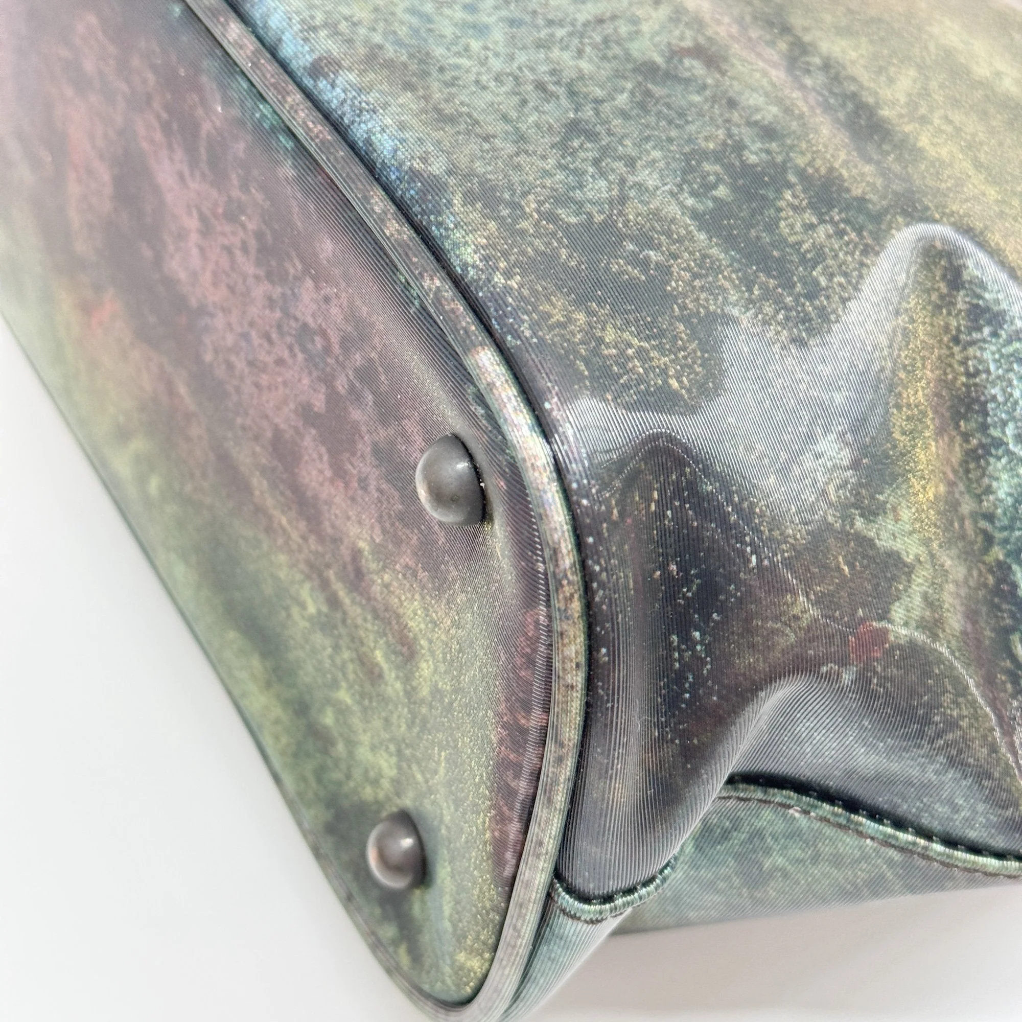 V-Cyber Multi-Color Canvas Hand Bag - Image 10