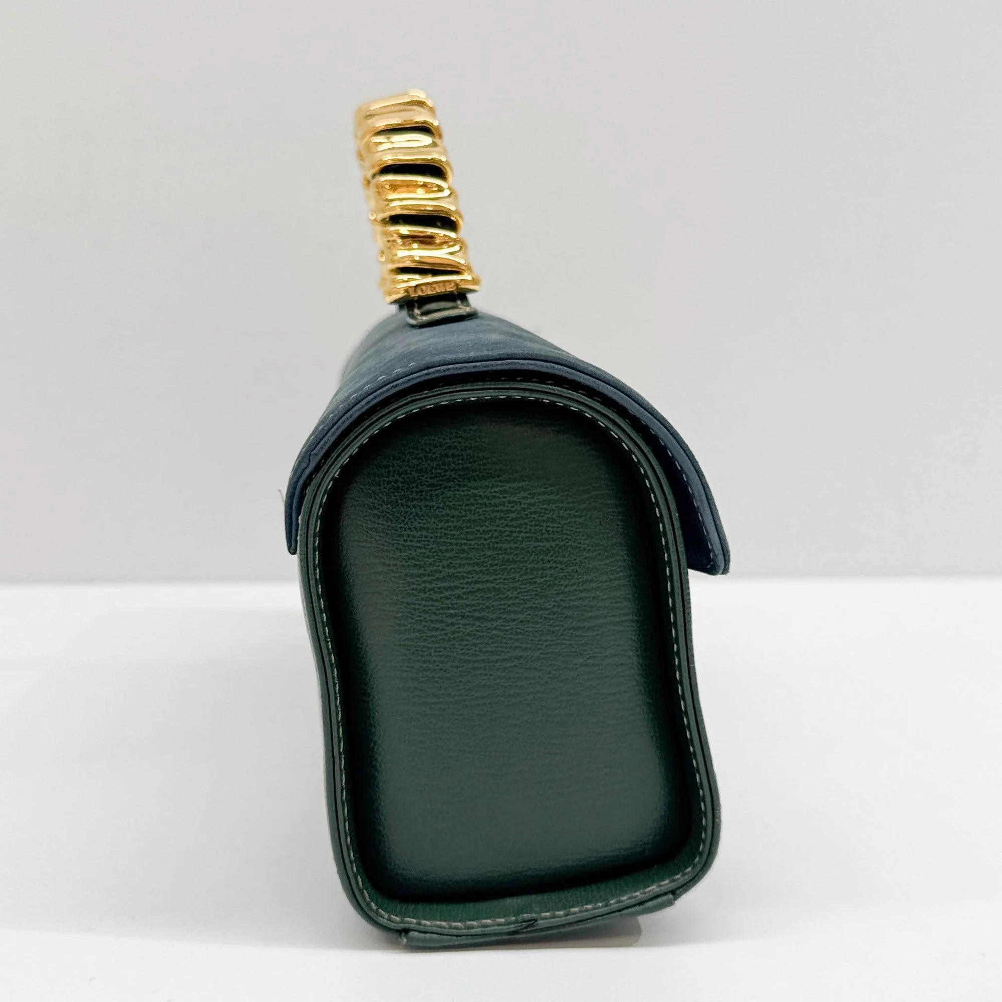 Velazquez Green Leather Hand Bag - Image 6