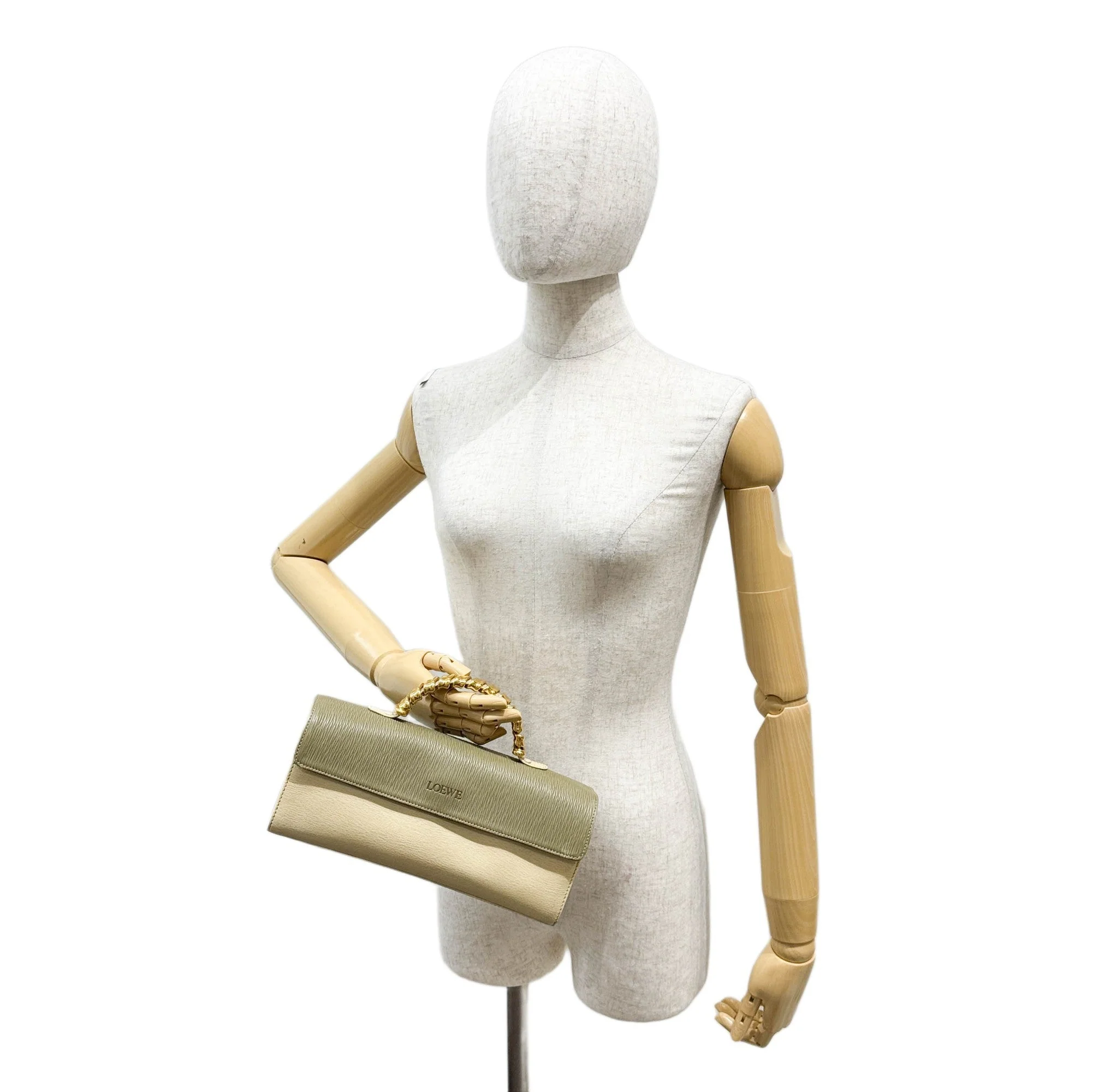 Velazquez Green Leather Hand Bag - Image 3