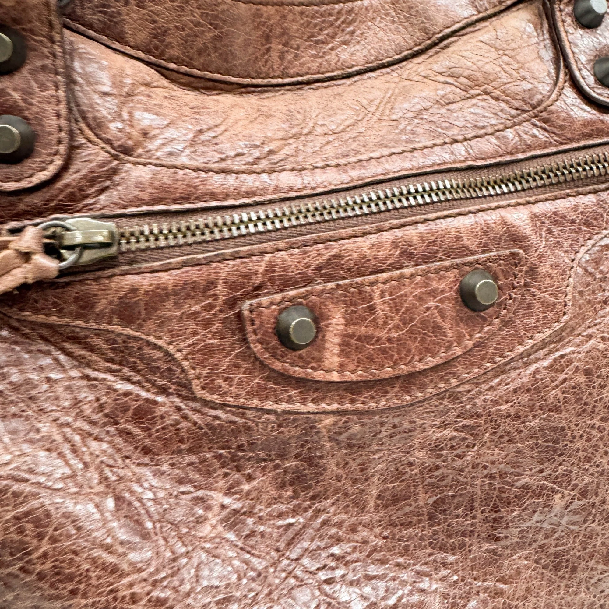 Velo Brown Leather Two Way Bag - Image 18