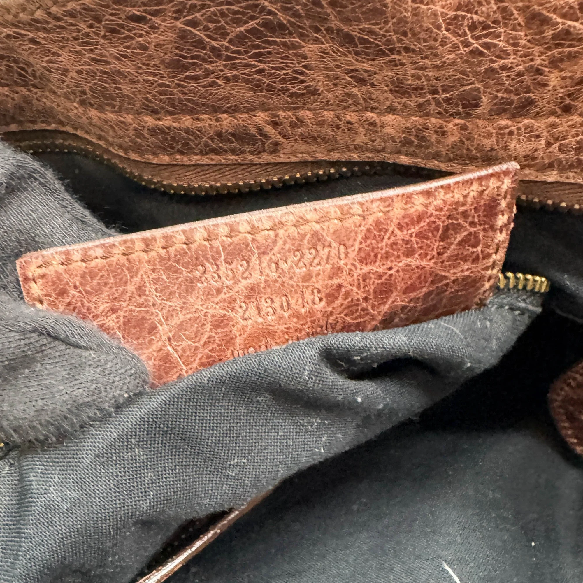 Velo Brown Leather Two Way Bag - Image 23