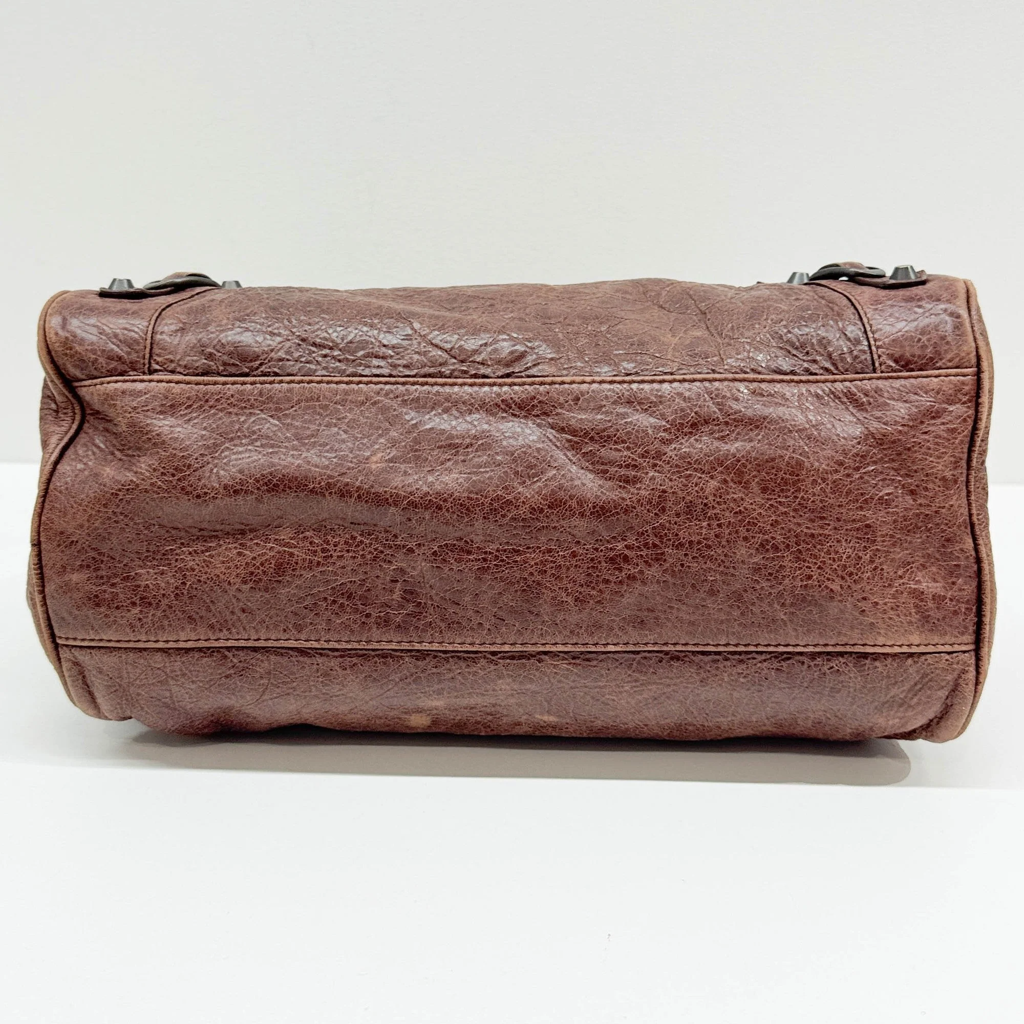 Velo Brown Leather Two Way Bag - Image 7