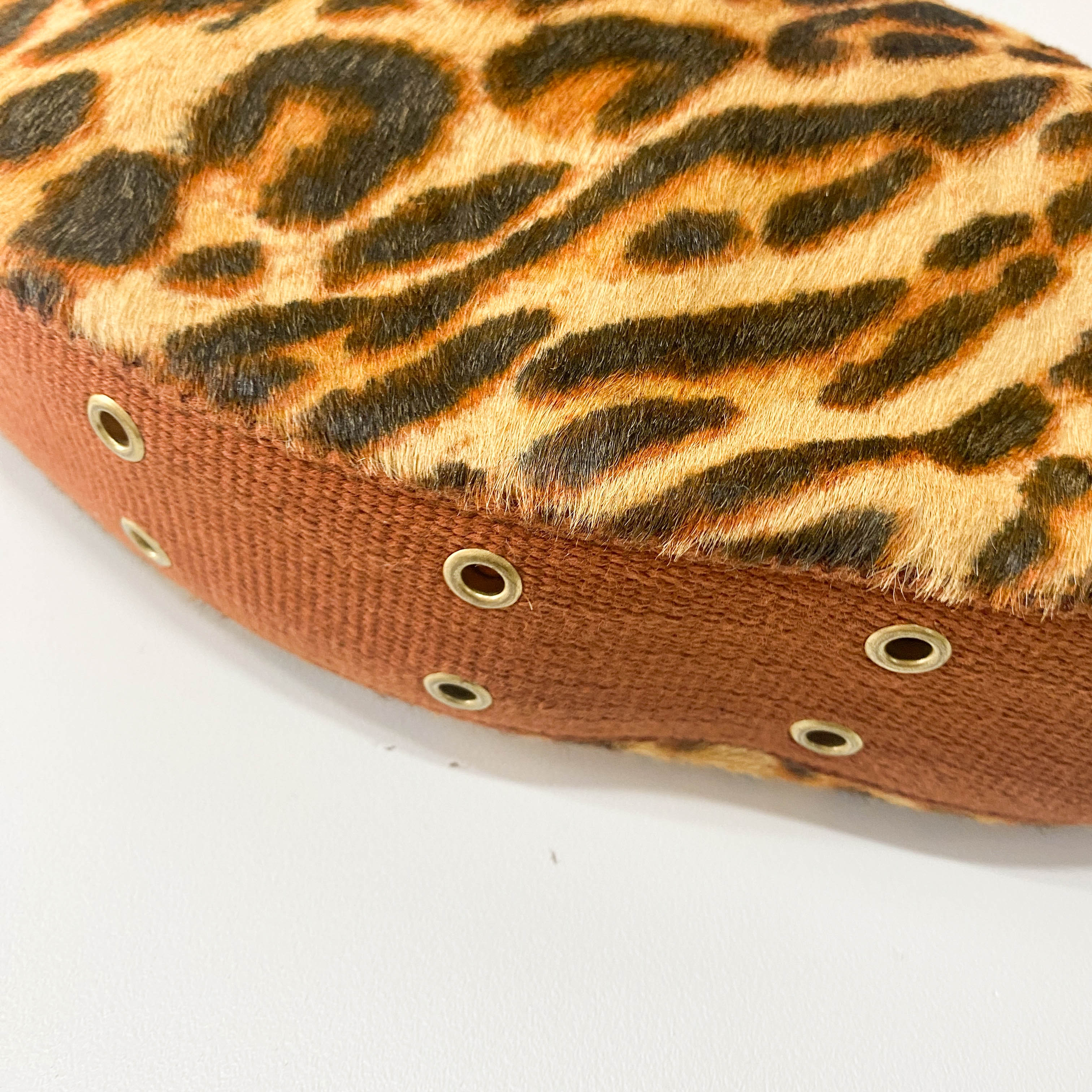 Yellow Pony Hair Shoulder Bag - Image 12